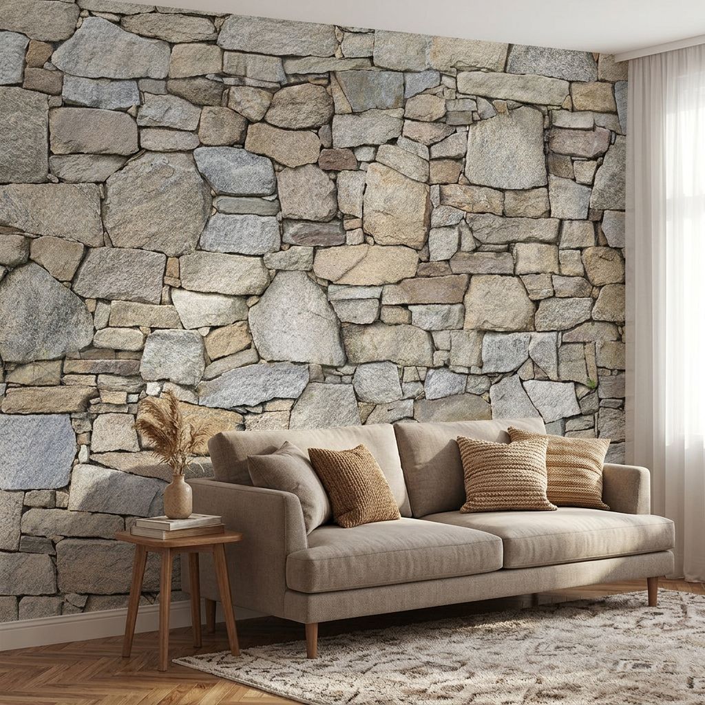 Natural Stone Wall Feature