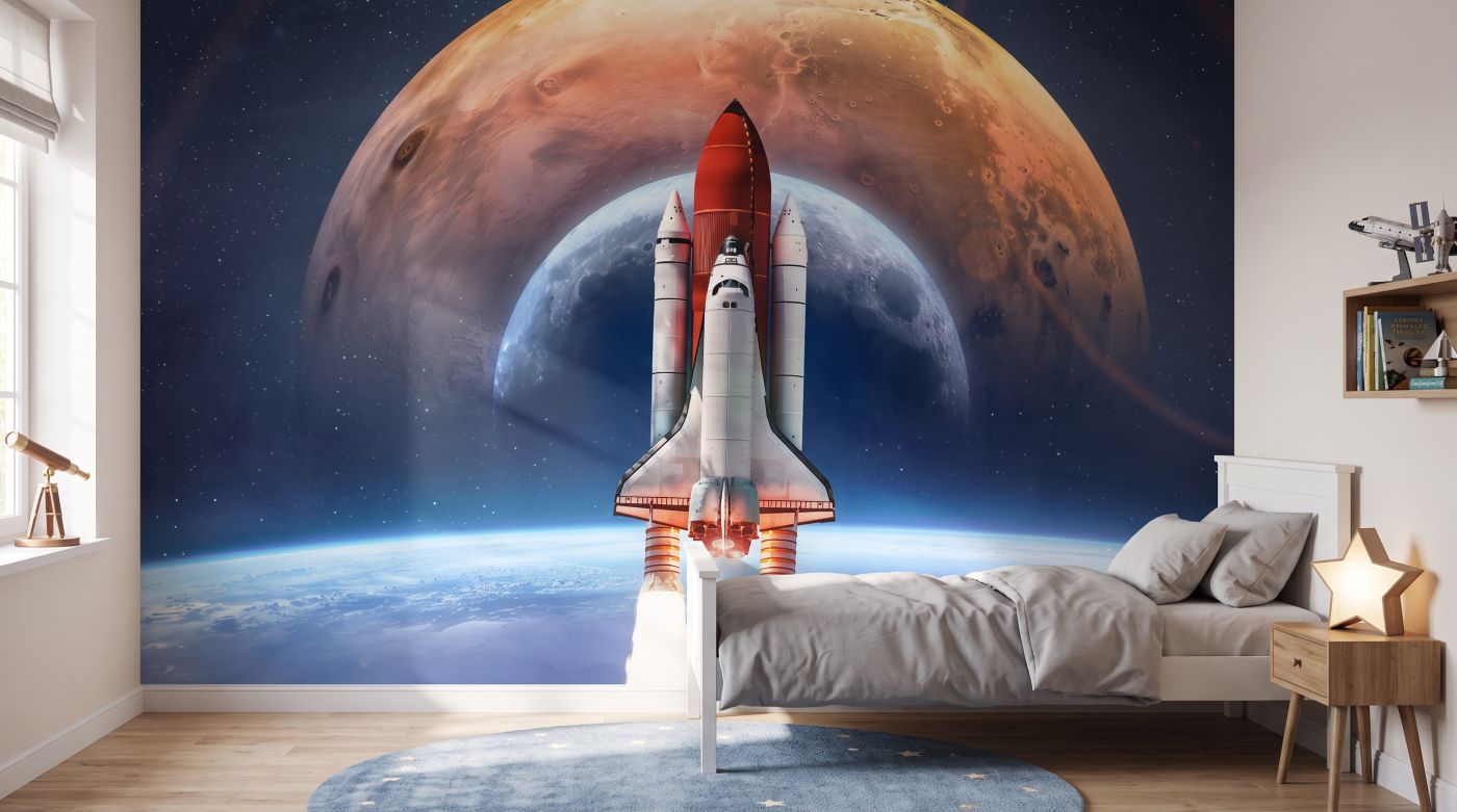 Shuttle Soaring — room mockup 2