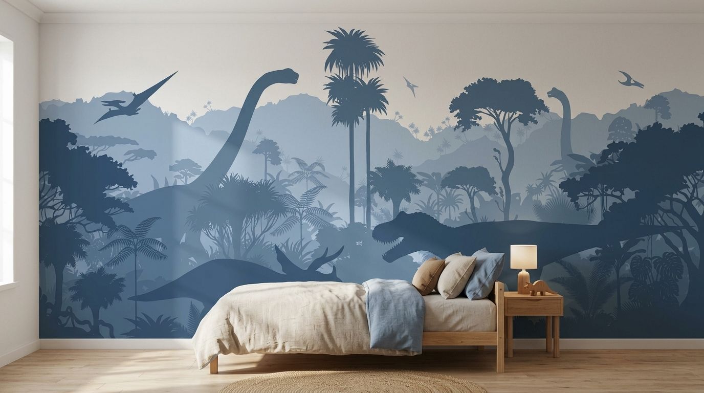 Dinosaur silhouette