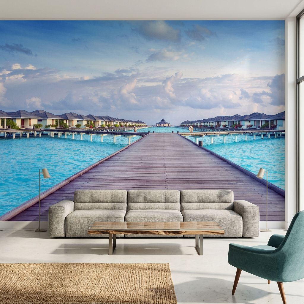 Maldivian Walkway — room mockup 3