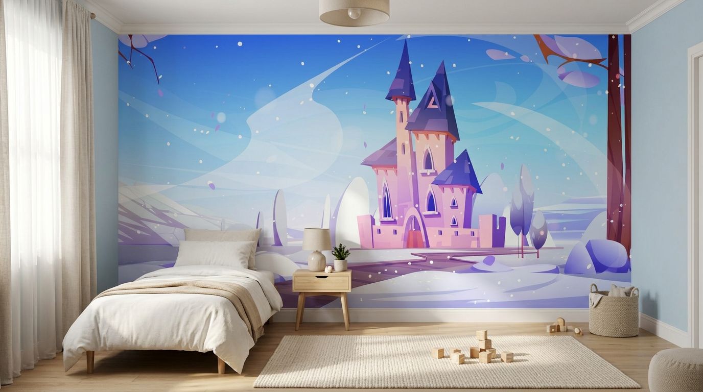 Whimsical Winter Castle