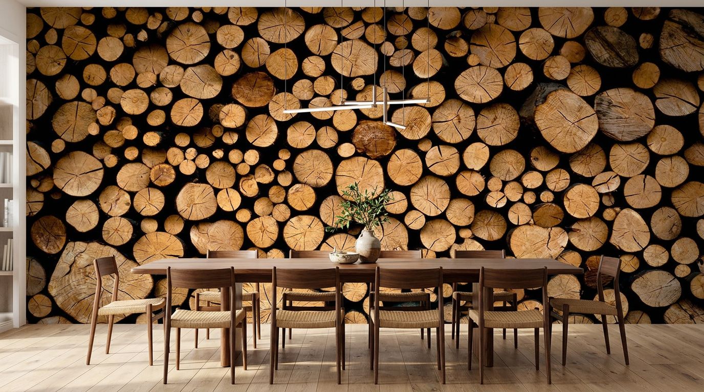Stacked Firewood — room mockup 2