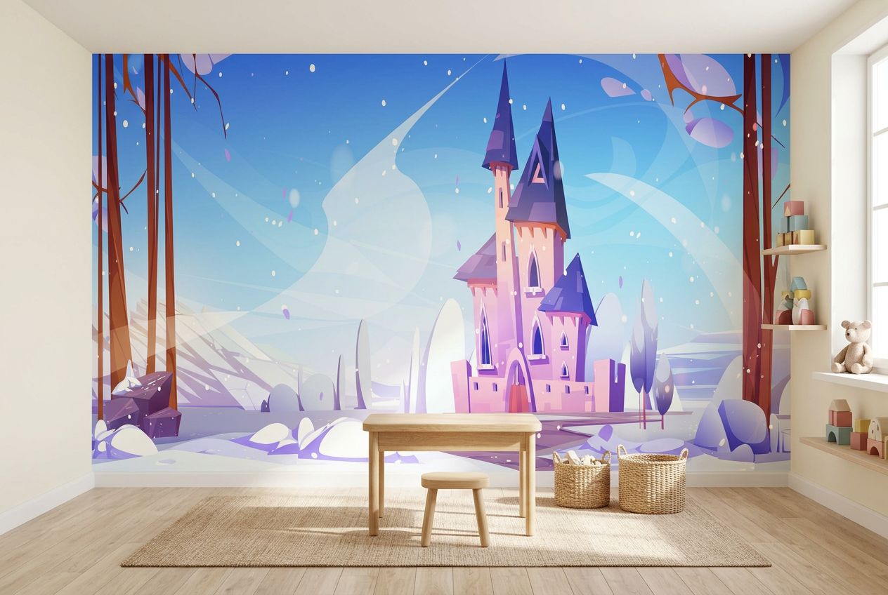 Whimsical Winter Castle — room mockup 3
