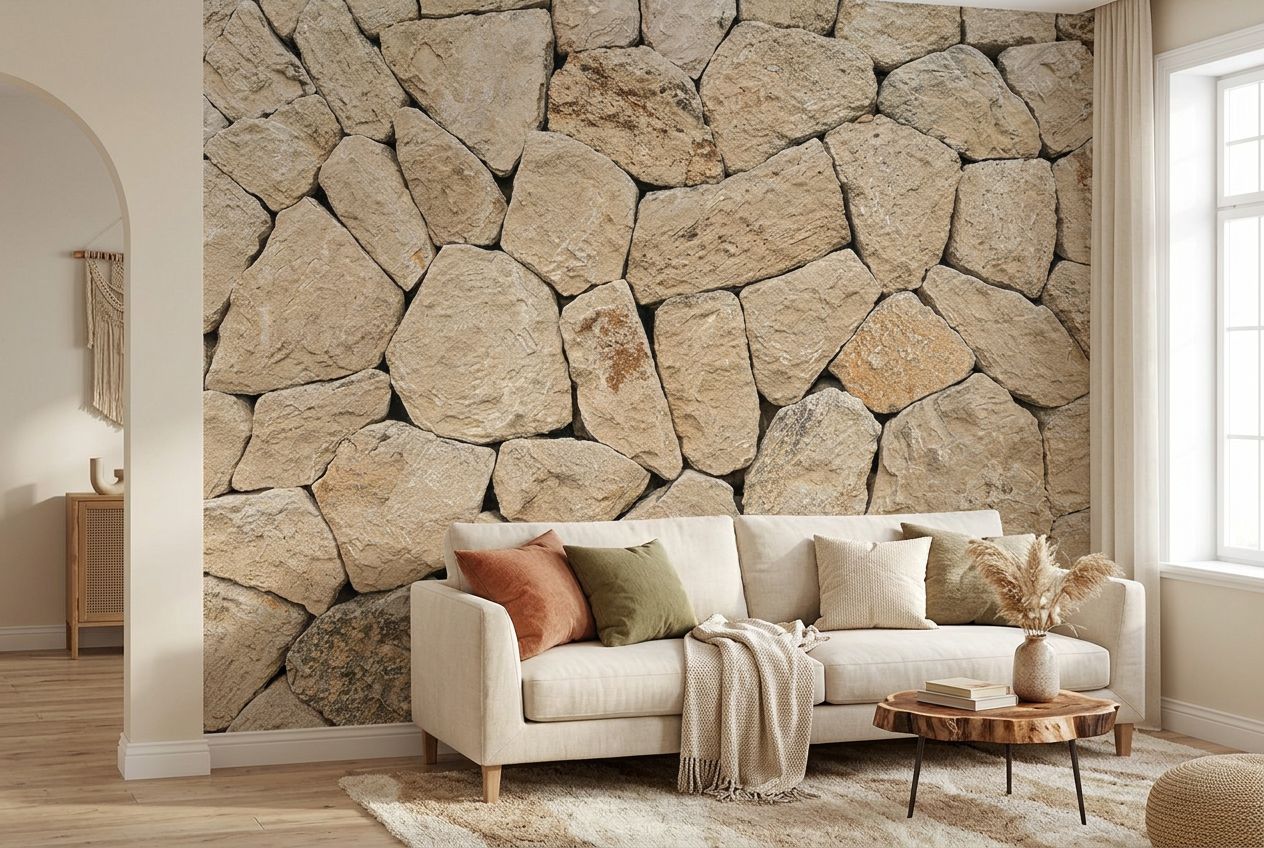 Natural Stone Wall
