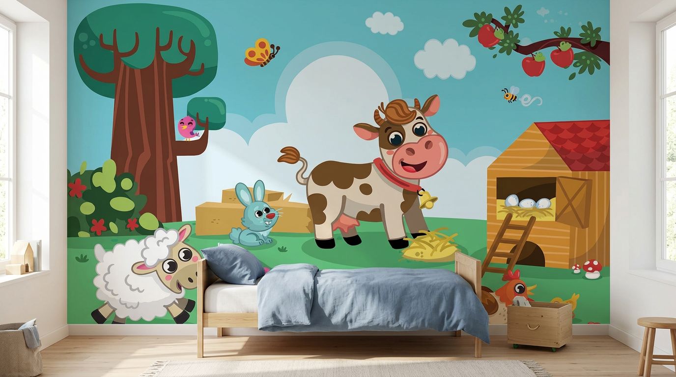 Cheerful Farm — room mockup 2