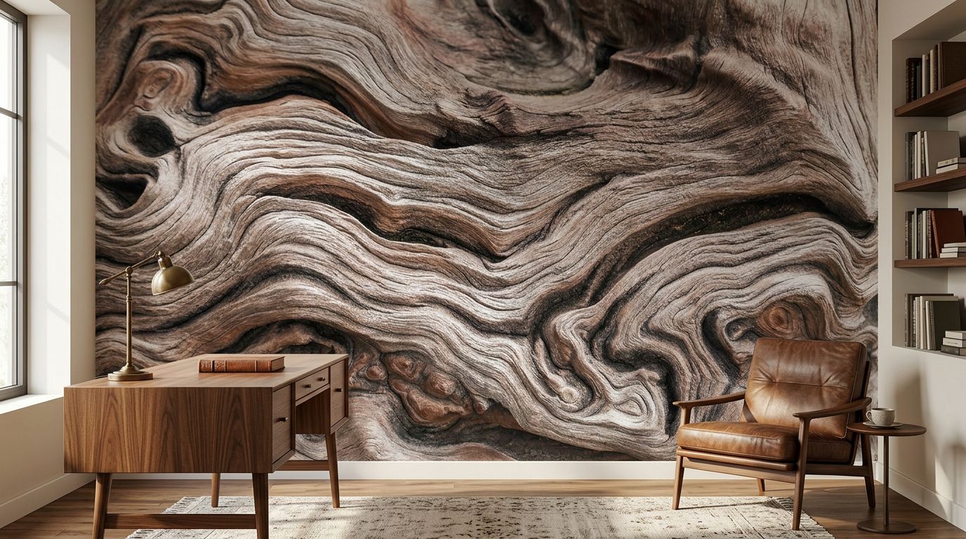 Timeless Aged Tree Trunk — room mockup 2