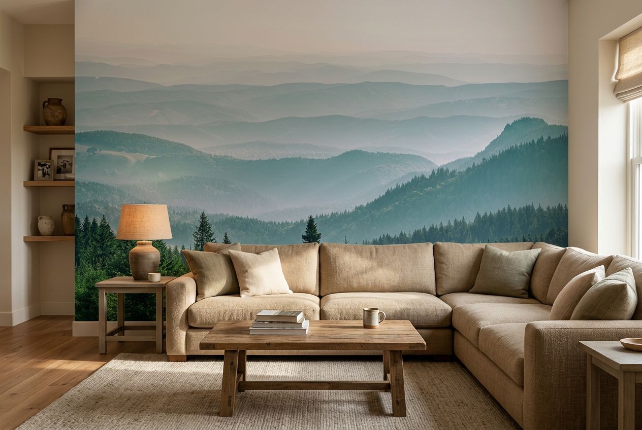 Tranquil Mountain Range