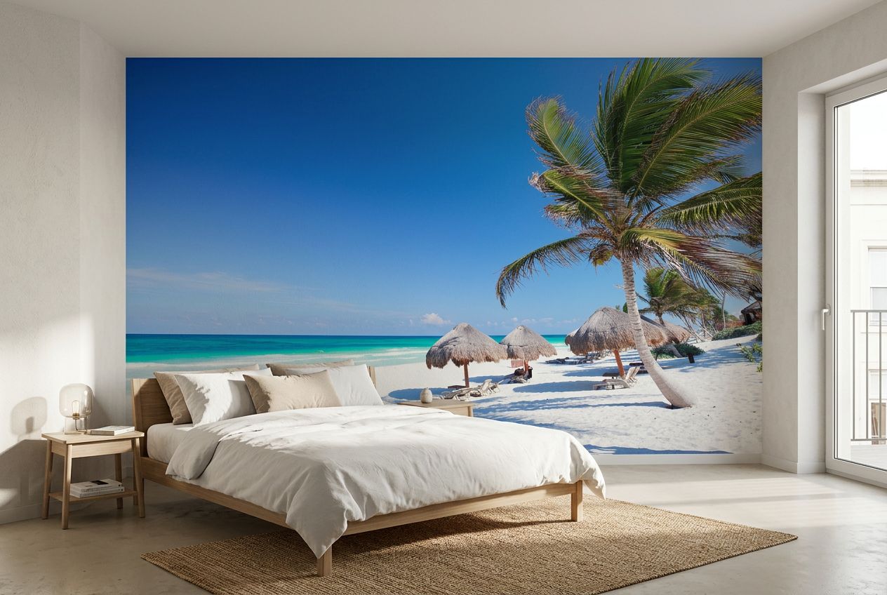 Caribbean beach in Tulum